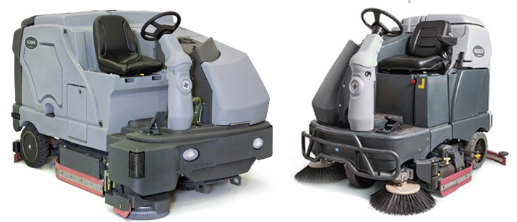 advane industrial rider scrubbers