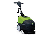 pickleball court compact floor scrubber