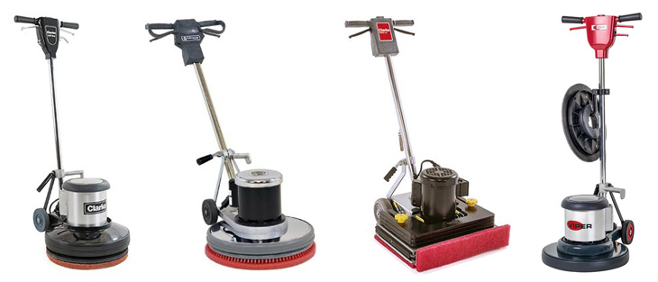 Low Speed Floor Machines on a white background